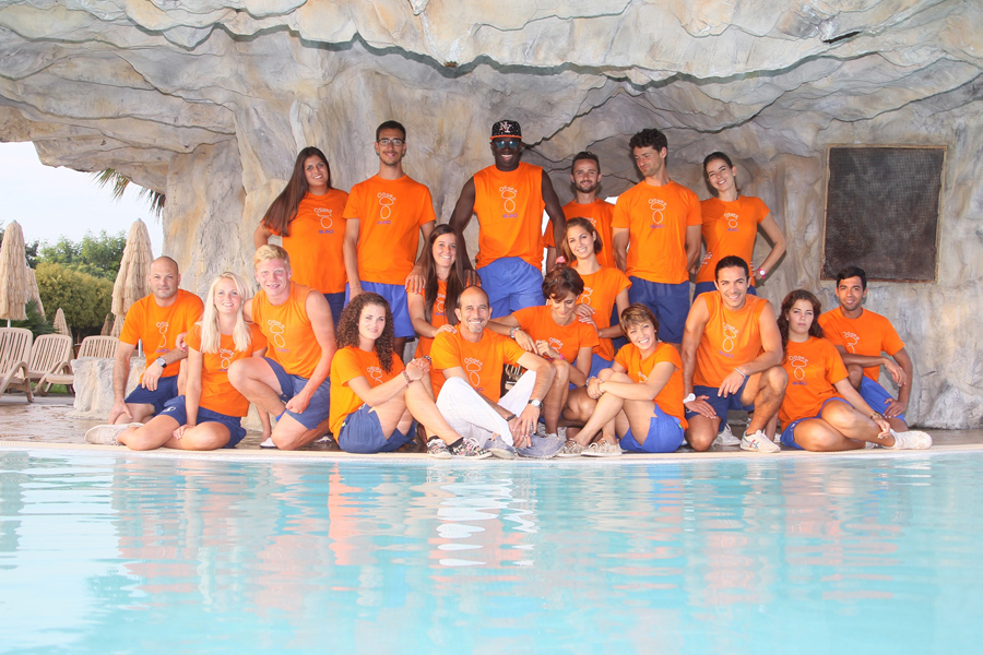 Animatie team in Italië
