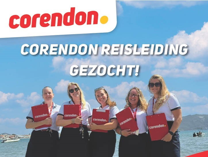 Corendon Reisleiding gezocht.